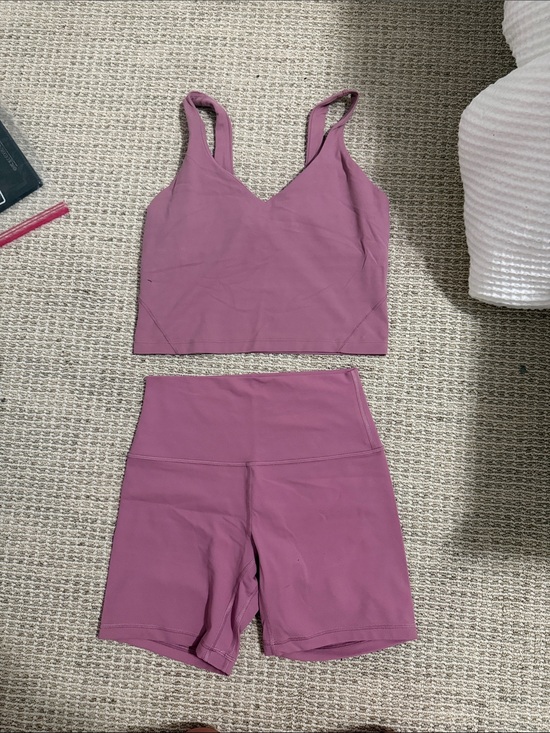 lululemon athletica Pants - lululemon align tank/high rise short set